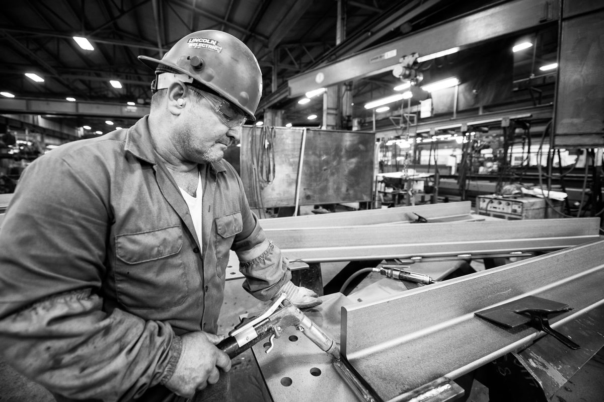 Steel Worker in Pennsylvania